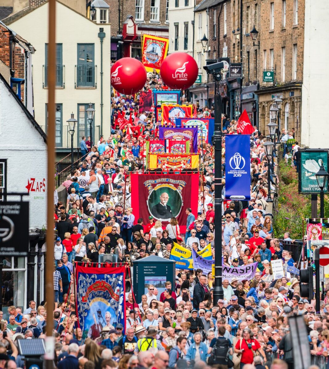 Durham’s Big Meeting: 200,000 set to march for solidarity as Gala marks 1926 centenary Durham’s Big Meeting: 200,000 set to march for solidarity as Gala marks 1926 centenary